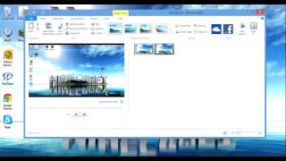 How to combine two videos with windows movie maker [upl. by Martino]