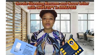 Your RESUME is not getting you the job Create an IRRESISTIBLE RESUME and COVER LETTER with CHATGPT [upl. by Taryne]