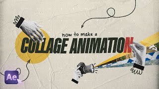 How To Make A Collage Animation After Effects Tutorial [upl. by Aserahs]