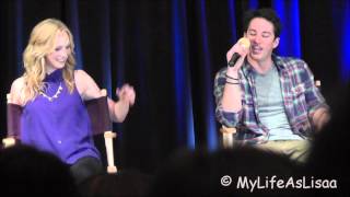 Candice Accola  Michael Trevino  The Vampire Diaries Convention Chicago April 6 2013 HD [upl. by Anny]