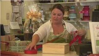 Gift Wrapping Tips  How to Tie a Ribbon Around a Box [upl. by Irrab990]