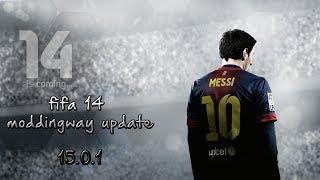 Fifa 14 moddingway update 1501  tecHSonic [upl. by Engapmahc947]