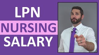 LPN Salary Income  How Much Money Does a Licensed Practical Nurse Make [upl. by Llehsim]