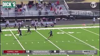 75 yard touchdown by Winner Engelhardt￼ [upl. by Hume]