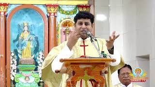 மறையுரை Rev Fr Eugene Tony  DIOCESE OF KUMBAKONAM  Adaikala Madha Shrine [upl. by Sivlek279]