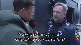 Christian Horner postqualifying interview  British grand prix [upl. by Mcnalley]