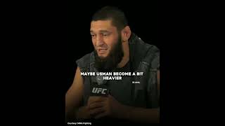 Khamzat Chimaev links his wrestling with Khabib [upl. by Mcfadden508]