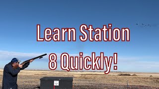 How to make shooting Skeet Station 8 easy [upl. by Annawt]