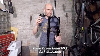 Cane Creek Helm 2 fork unboxing [upl. by Darmit]