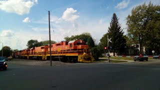 Afternoon EASTBOUND FWLI CFEIORY GrainMixed Freight Train 09052024 [upl. by Ewens20]