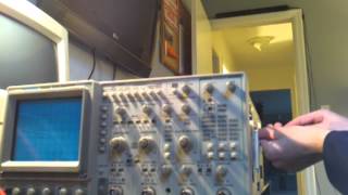 Tektronix 2247A power supply troubleshooting [upl. by Elleirda491]