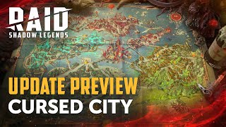 RAID Shadow Legends  Update Preview Cursed City [upl. by Aurel]