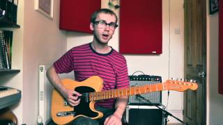 Blues Rhythm Guitar Lesson  Bass Shuffle In E [upl. by Eveam243]