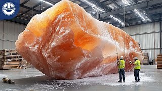 How Millions of Tons of Himalayan Salt Are Mined to Create Beautiful Salt Lamps [upl. by Esilahs]