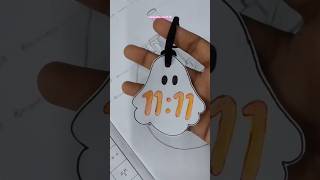 cute bookmark  halloween👻 paper craft diy shorts👍 [upl. by Vel]