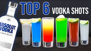 VODKA  Top 6 Best Vodka Shot GOOD tasting shot [upl. by Zetana]