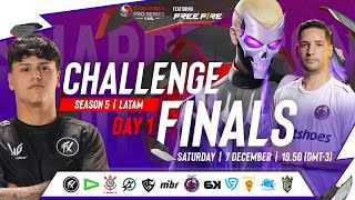 Free Fire Challenge Finals Day 1  Season 5  LATAM [upl. by Adel]