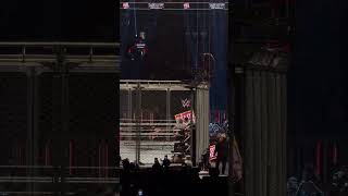 Jimmy Uso Breaks His Toe Jumping Off WarGames Cage wwe jimmyuso survivorseries [upl. by Chill391]