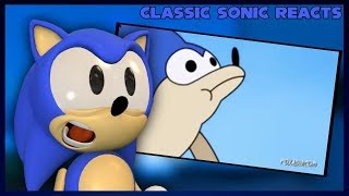 Classic Sonic Reacts to SCIENTIFICALLY ACCURATE ™ SONIC THE HEDGEHOG [upl. by Ewolram]