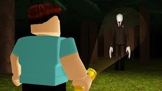 3AM IN THE FOREST  A Roblox Horror Story [upl. by Haelam]