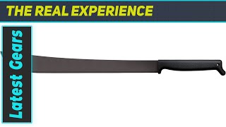 Cold Steel 2 Handed 21inch Latin Machete Best HeavyDuty Cutting Tool [upl. by Ccasi465]