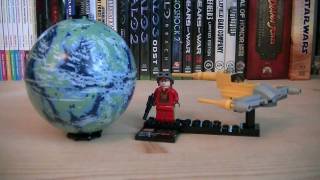 Lego Star Wars 9674 Naboo Starfighter amp Naboo Planets Series 1 Review [upl. by Gianni]