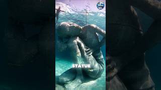 The Giant statue quotOcean Atlasquot Bahamas shorts history [upl. by Geilich137]