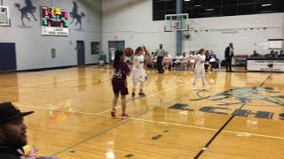 Reading Jr High 7th Grade A Team District Game 1st Quarter [upl. by Bausch701]