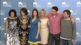 69th Venice Film Festival  Spring Breakers [upl. by Aihsemak947]