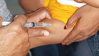 Ceftriaxone 500mg Triject  amp Dexamethasone intramuscular injection Video 24 Ep 86 Injection Tips [upl. by Linkoski]