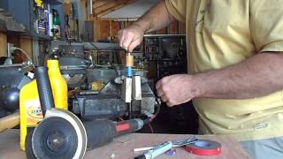 mosin nagant project part 2 shortening and facing the barrel [upl. by Mehalek862]