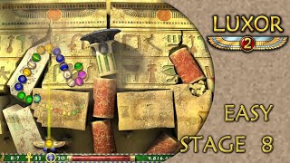 Ruins of Games Past  Luxor 2 Easy Stage 8 [upl. by Rillis71]