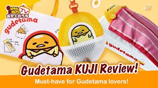 SANRIO KUJI REVIEW Musthave for Gudetama lovers [upl. by Balliol]