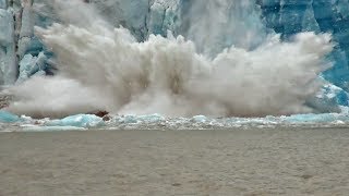 Stunning Arctic Ice amp Glacier Calving [upl. by Ardnahsal]