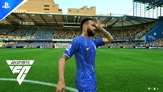 Neymar at Chelsea Debut vs Bologna  EA FC 25 Career Mode Friendly Match [upl. by Niatsirhc650]