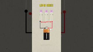 Testing LEDs In Series VS Parallel electronics projects diy test led series parallel [upl. by Nelav]