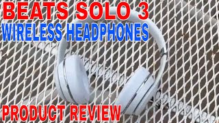 ✅ Beats Solo 3 Wireless Headphones 🔴 [upl. by Cosette]