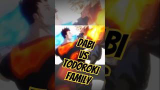 Dabi vs Todoroki Family A Battle of Flames and Ice ❄️🔥 MHA myheroacademia coolime [upl. by Ettenan]