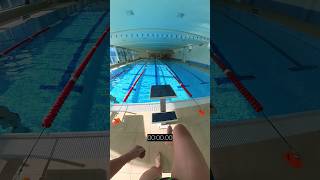 25 meter freestyle sprint can you do it faster swimming shorts [upl. by Hujsak913]