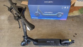 Hover 1 Pro Series Boss Foldable Electric Scooter Review Awesome electric scooter [upl. by Carmelle678]