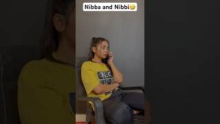 Nibba and Nibbi ki love story 😁🤣📍 comedy shorts shortsfeed youtubeshorts [upl. by Darrick]