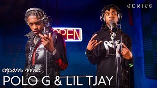 Polo G amp Lil Tjay quotPop Outquot Live Performance  Open Mic [upl. by Airtap]