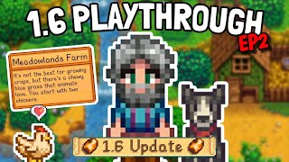 COMPANIONSHIP  Stardew Valley 16 Full Playthrough Ep2 [upl. by Atteiluj485]