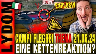 CAMPI FLEGREI Spekulation einer SUPEREXPLOSIVEN Eruption  Vulkanthema [upl. by Ginzburg]