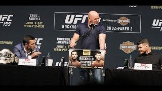 UFC 199 Press Conference PreFight FULL [upl. by Wahlstrom]