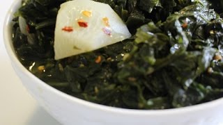 How To Cook Healthy Souful Turnip Greens [upl. by Read671]