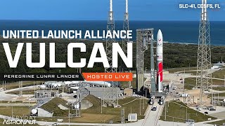 Watch ULA launch their Vulcan rocket for the first time ever Vulcan [upl. by Ynahpets]