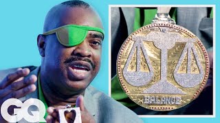 Slick Rick Shows Off His Insane Jewelry Collection  GQ [upl. by Pammi96]