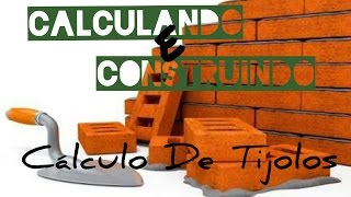 Cálculo exato de tijolos para construção [upl. by Lovell]