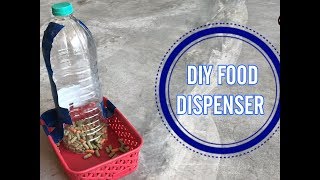 DIY Pet Food Dispenser EASY amp QUICK TUTORIAL [upl. by Imehon757]